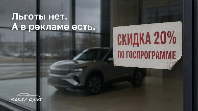 Пост: льготы нет, а в рекламе есть